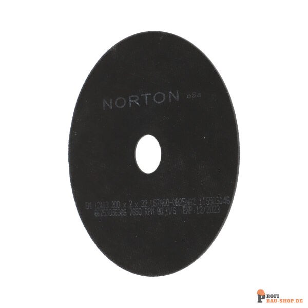nortonschleifmittel/NORTON_schleifmittel_66253056386 Flat cutting off wheel Reinforced Fix Cut-Off-Norton MDCO-200x2x32-U57A60OB25NA2_192813